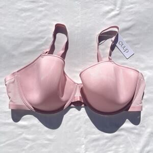 CUUP The Balconette Mesh Bra 42E Aura Pink Underwire